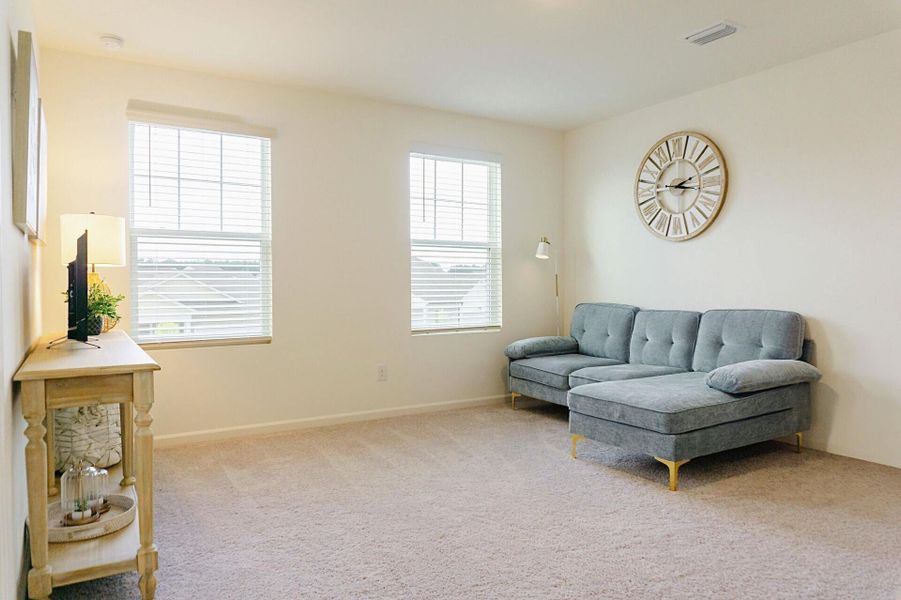 Furnished interior view inside a new home in , Summerville (Image 17). Furnished interior view inside a new home in , Summerville (Image 17).