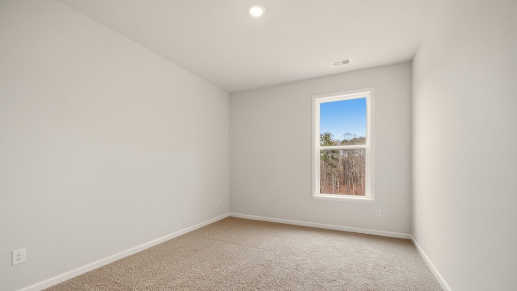 Spacious, unfurnished interior of a new home in The Gates at Pates Creek, Hampton (Image 19). Spacious, unfurnished interior of a new home in The Gates at Pates Creek, Hampton (Image 19).