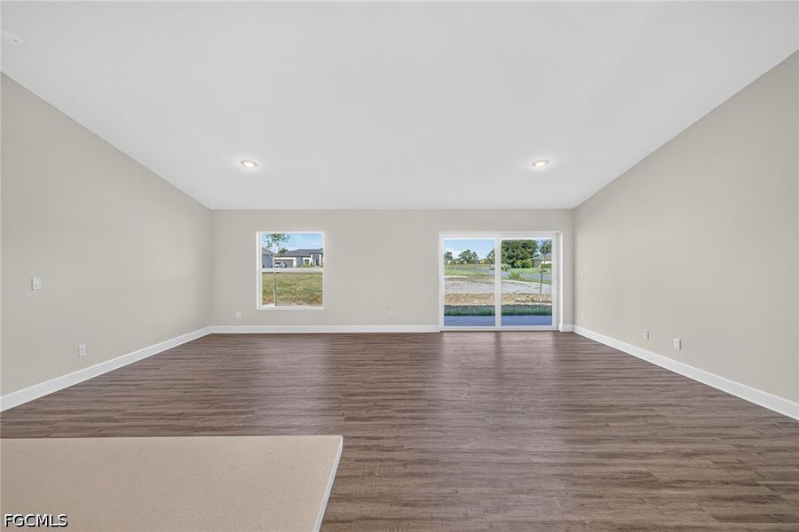Spacious, unfurnished interior of a new home in Cape Coral, Cape Coral (Image 19). Spacious, unfurnished interior of a new home in Cape Coral, Cape Coral (Image 19).