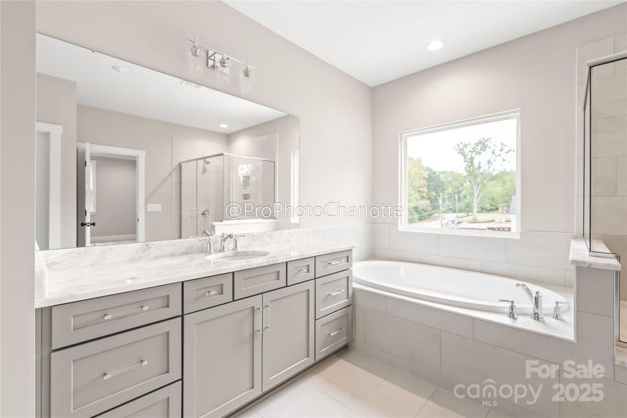 Furnished interior view inside a new home in , Mooresville (Image 11).