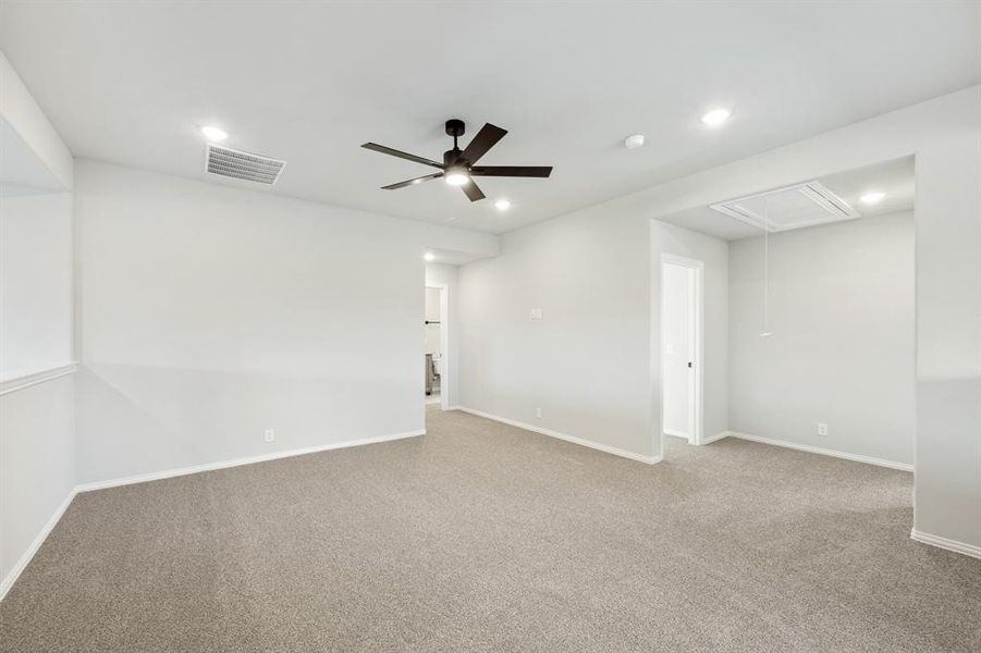 Spacious, unfurnished interior of a new home in Ridge Ranch Classic 50, Mesquite (Image 28). Spacious, unfurnished interior of a new home in Ridge Ranch Classic 50, Mesquite (Image 28).