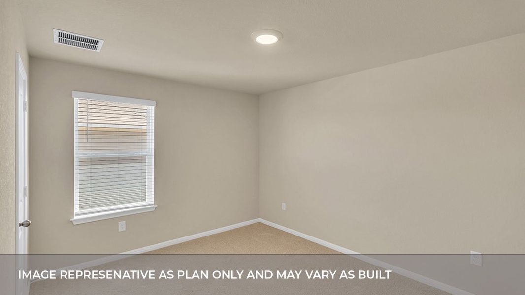 Spacious, unfurnished interior of a new home in Bar W Ranch, Leander (Image 39).