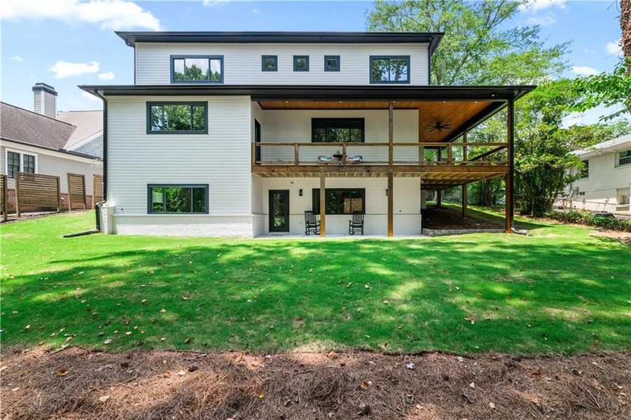 Front exterior of a new home in , Smyrna, GA, highlighting curb appeal (Image 1).