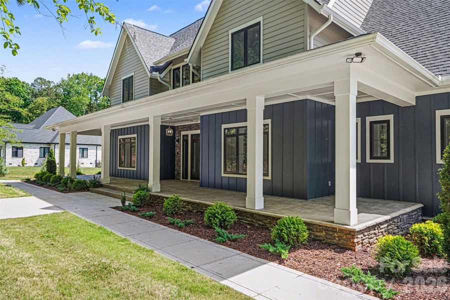 Exterior details and patio area of a home in , Mint Hill (Image 24).