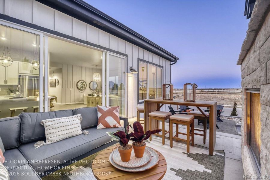 Exterior details and patio area of a home in , Fort Collins (Image 3).
