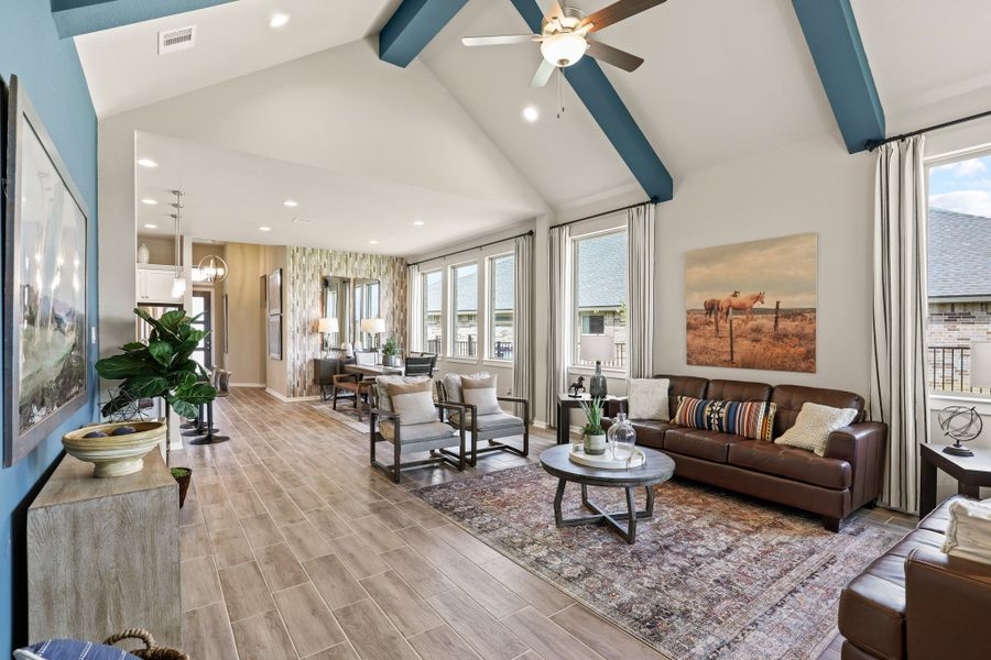 Furnished interior view inside a new home in Nolina, Georgetown (Image 32).