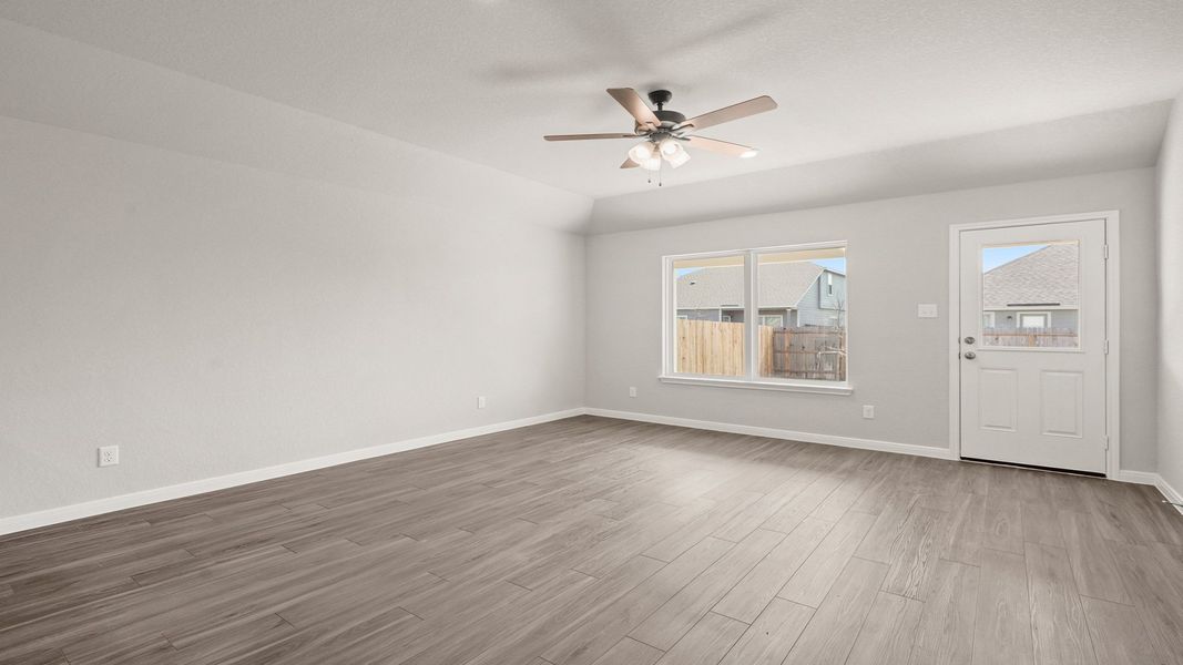 Spacious, unfurnished interior of a new home in Swenson Heights, Seguin (Image 19). Spacious, unfurnished interior of a new home in Swenson Heights, Seguin (Image 19).