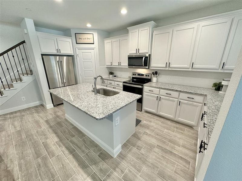 Furnished interior view inside a new home in , Watauga (Image 9). Furnished interior view inside a new home in , Watauga (Image 9).