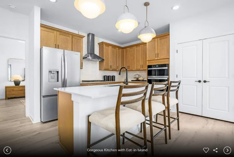 Interior photos- Photo of Pulte model home with same floor plan, not of actual home listed.