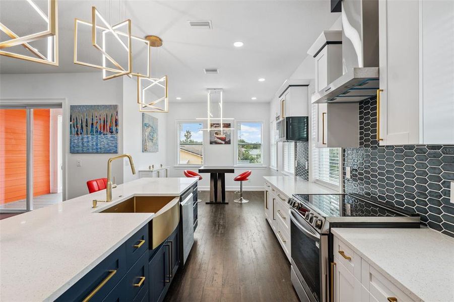 Furnished interior view inside a new home in , Hudson (Image 16).