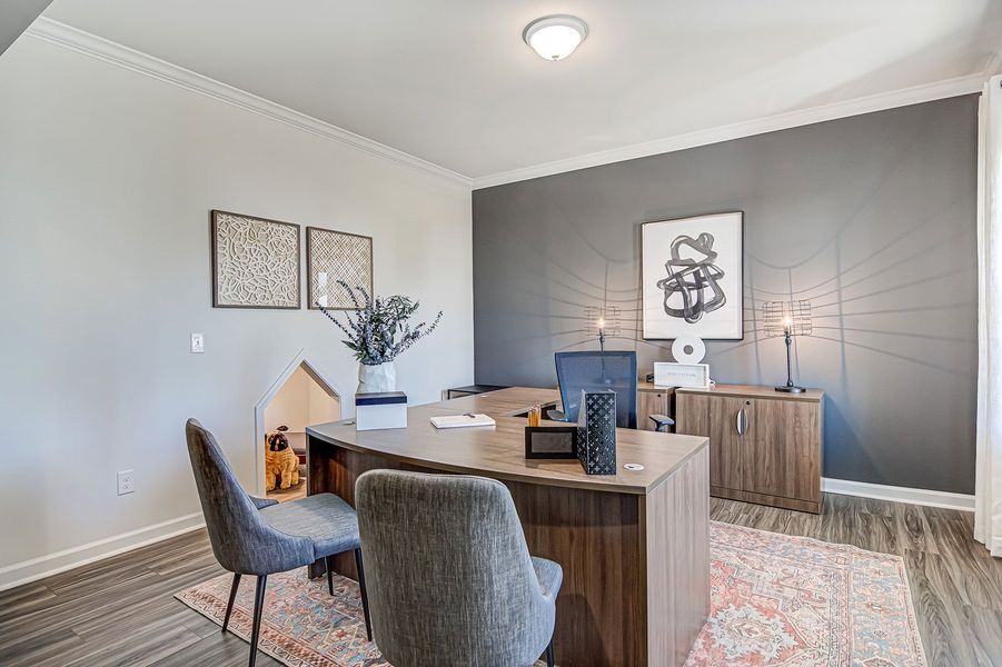 Representative furnished interior of a home built from the Russell - Genesis Value Collection by Mungo Homes in Avenue One, Castle Hayne (Image 8).