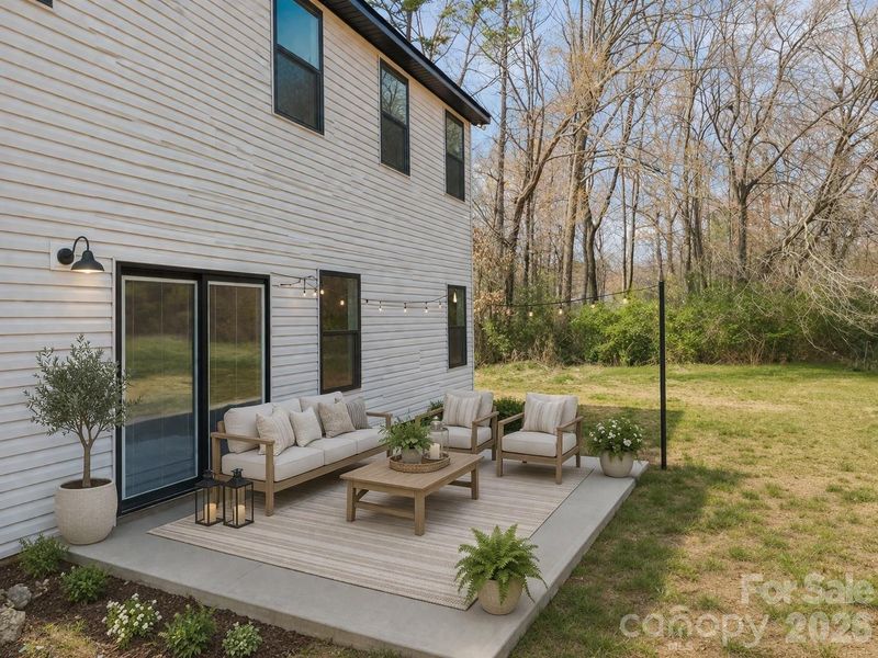 Exterior details and patio area of a home in , Salisbury (Image 27).