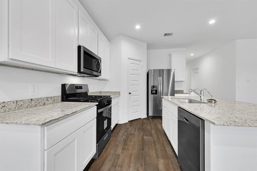 Furnished interior view inside a new home in Tamarron, Fulshear (Image 4).