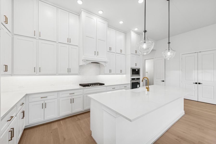 Furnished interior view inside a new home in Kresston - Enclave Collection, Montgomery (Image 16).