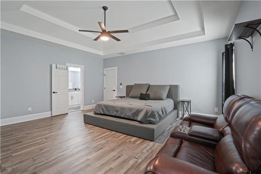 Furnished interior view inside a new home in , Acworth (Image 33). Furnished interior view inside a new home in , Acworth (Image 33).