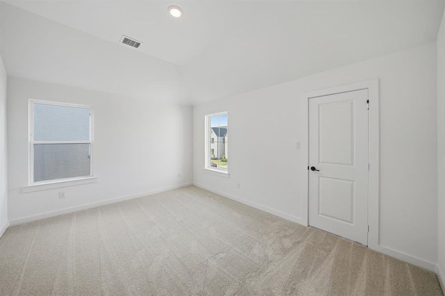Spacious, unfurnished interior of a new home in Light Farms Brenham - 40' Lots, Celina (Image 19). Spacious, unfurnished interior of a new home in Light Farms Brenham - 40' Lots, Celina (Image 19).