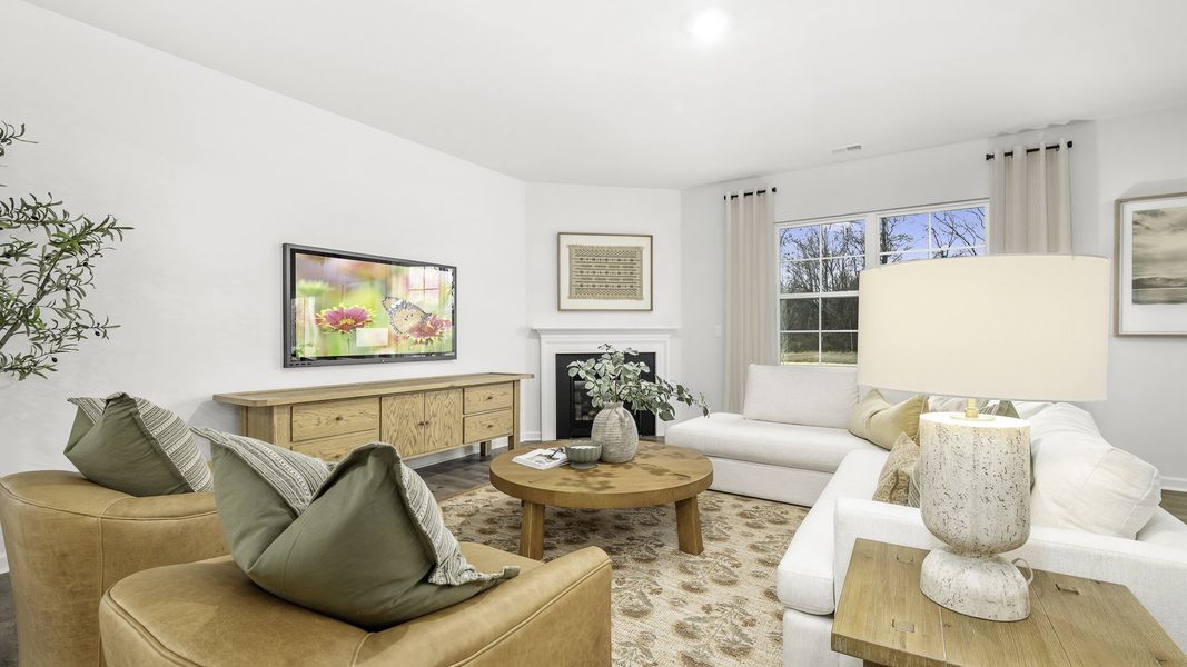 Furnished interior view inside a new home in Bryson Park, Lexington (Image 8).