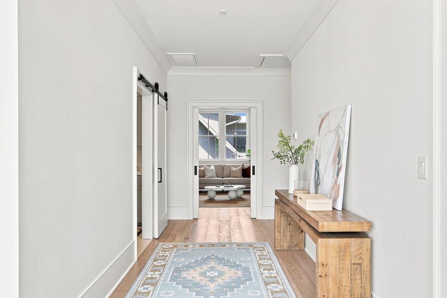 Furnished interior view inside a new home in , Mount Pleasant (Image 58).