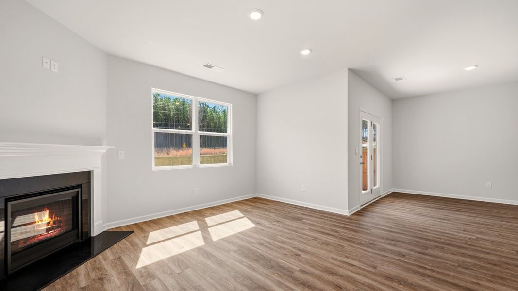 Spacious, unfurnished interior of a new home in The Reserve at Calcutta, Stockbridge (Image 23).