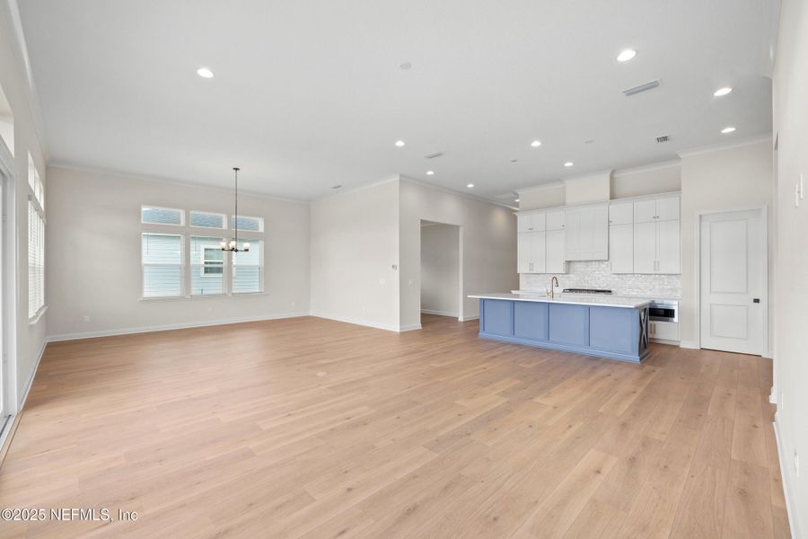 Spacious, unfurnished interior of a new home in Silver Landing at SilverLeaf, St. Augustine (Image 44). Spacious, unfurnished interior of a new home in Silver Landing at SilverLeaf, St. Augustine (Image 44).