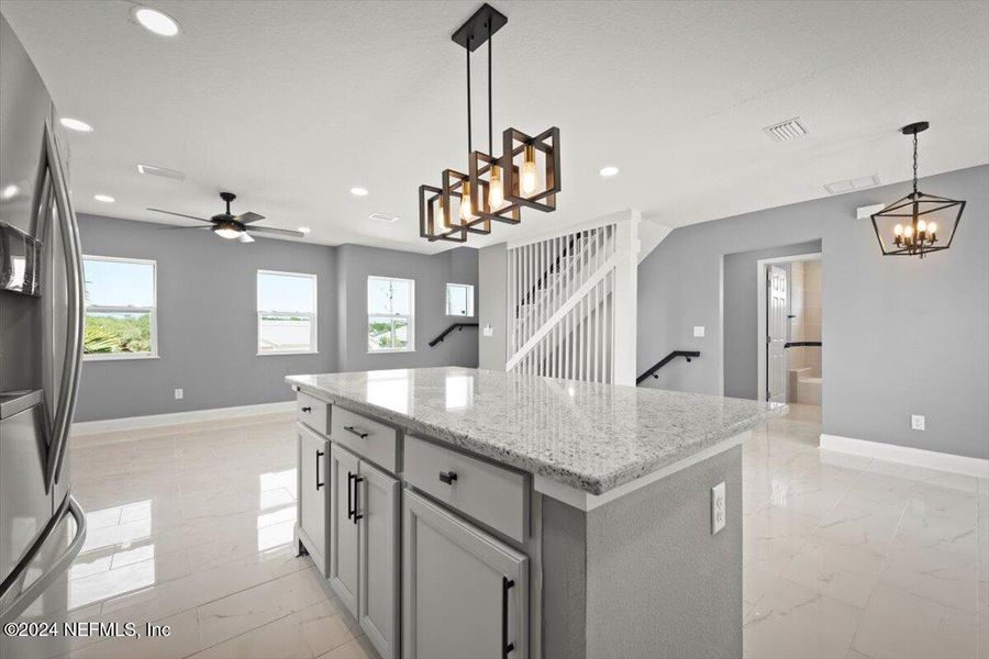 Furnished interior view inside a new home in , St. Augustine (Image 5).