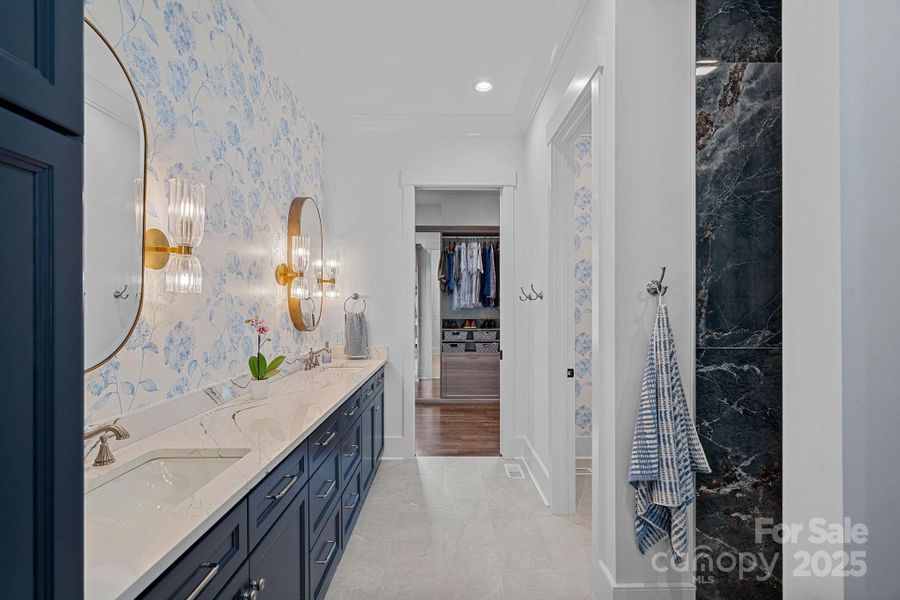 Furnished interior view inside a new home in , Mooresville (Image 7).