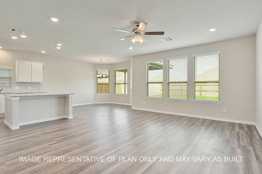 Spacious, unfurnished interior of a new home in Southern Pointe, College Station (Image 7).
