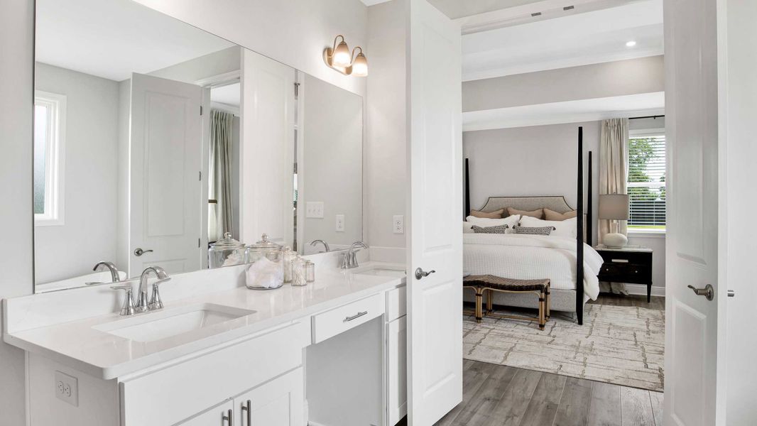 Furnished interior view inside a new home in Golden Gate, Naples (Image 26).