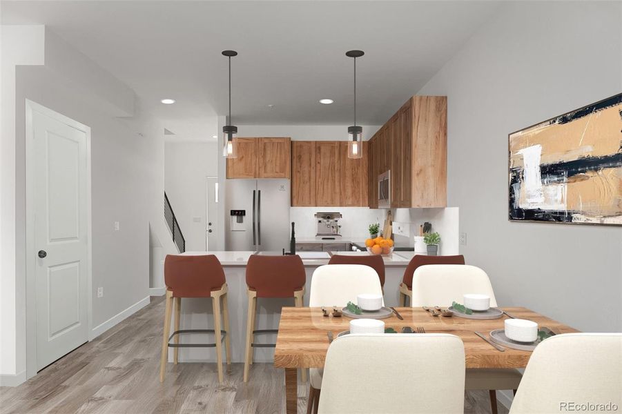 Furnished interior view inside a new home in , Granby (Image 9). Furnished interior view inside a new home in , Granby (Image 9).