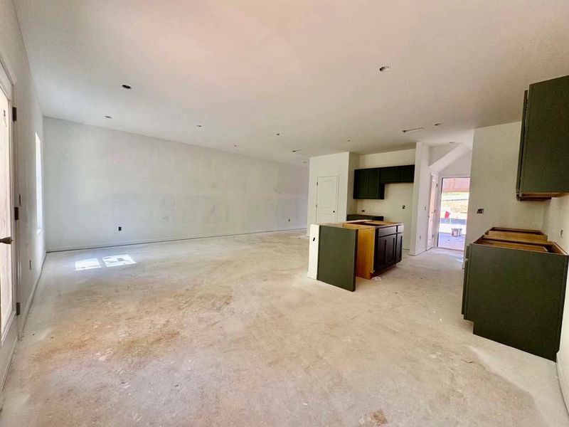 Family Room Construction Progress