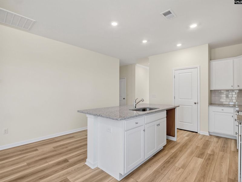 Furnished interior view inside a new home in Old Charleston Acres, Pelion (Image 9).