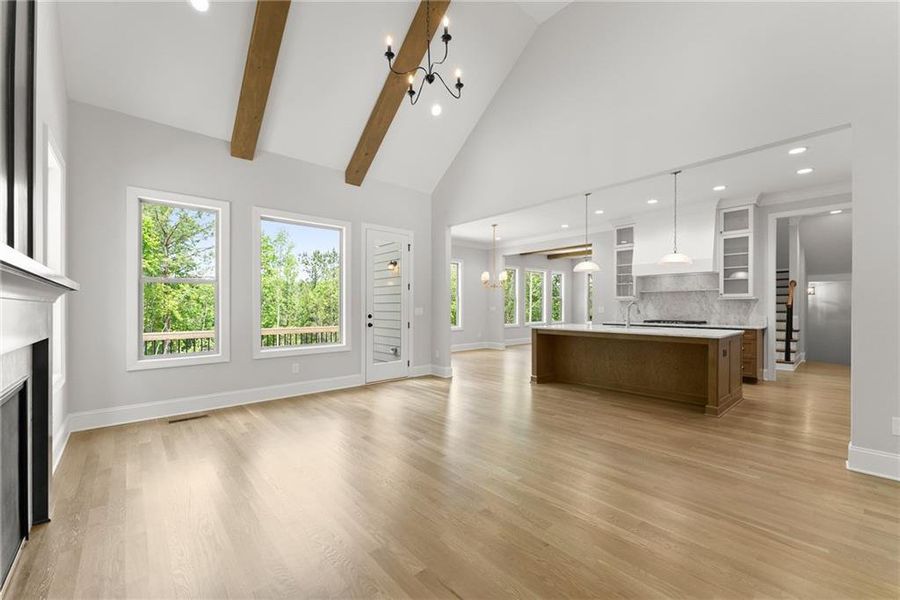 Spacious, unfurnished interior of a new home in , Flowery Branch (Image 20). Spacious, unfurnished interior of a new home in , Flowery Branch (Image 20).