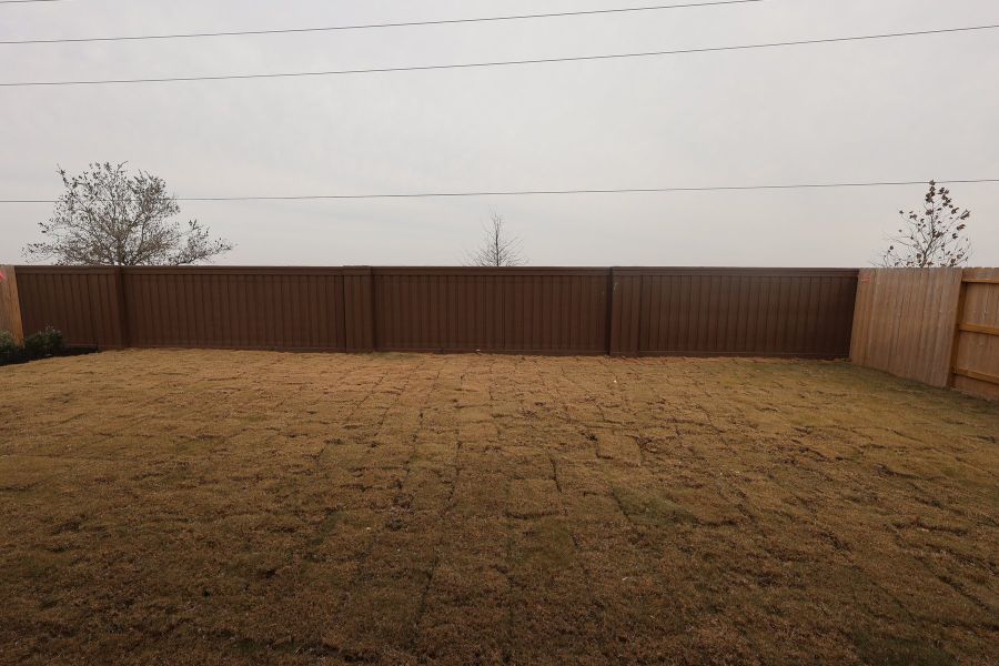 Exterior details and patio area of a home in Brookewater 55’ Homesites, Rosenberg (Image 3).