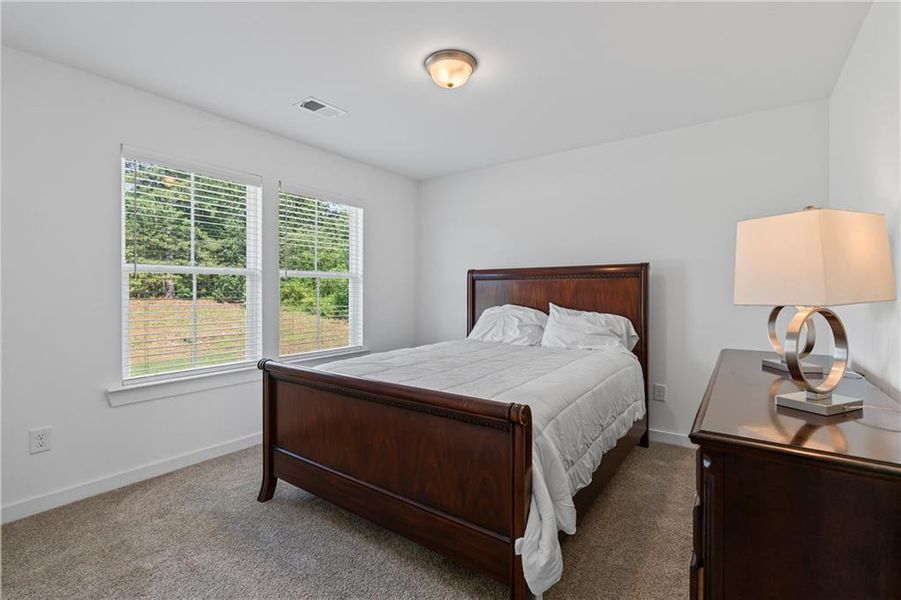Furnished interior view inside a new home in Crossing Creeks, Monroe (Image 54). Furnished interior view inside a new home in Crossing Creeks, Monroe (Image 54).