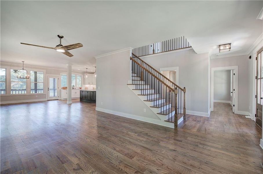 Spacious, unfurnished interior of a new home in , Euharlee (Image 22).