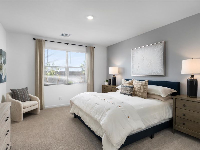 Furnished interior view inside a new home in Allure Vista Estate Series, Buckeye (Image 8).