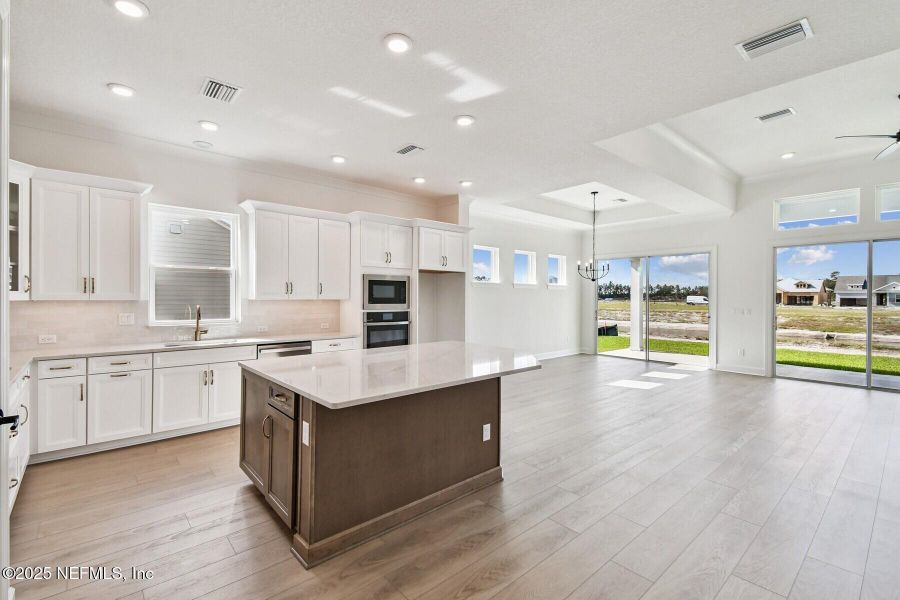 Furnished interior view inside a new home in Seven Pines 50' Front Entry, Jacksonville (Image 11).