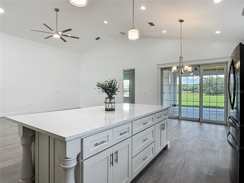 Furnished interior view inside a new home in , Wildwood (Image 8).