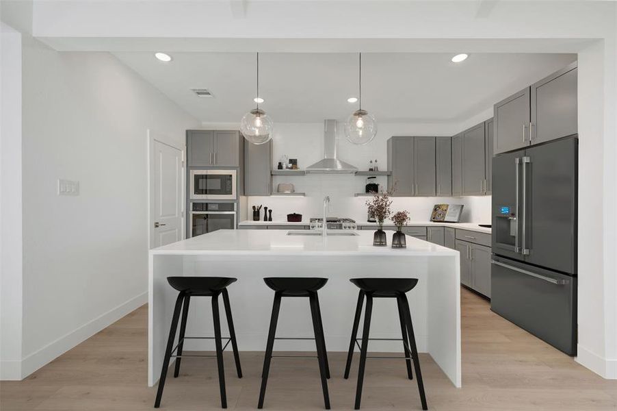 Furnished interior view inside a new home in Heritage Ranch, Sherman (Image 25).