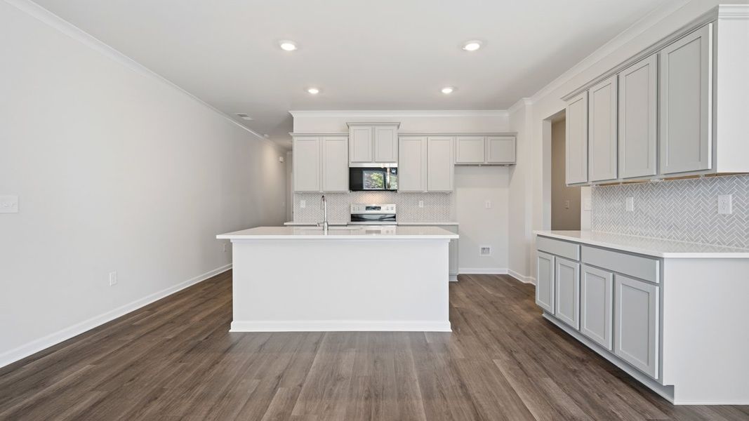 Furnished interior view inside a new home in Independence Villas and Townhomes, Loganville (Image 5).