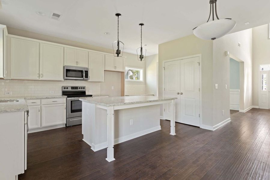 Representative furnished interior of a home built from the Brunswick by Caviness & Cates Communities in Maggie Way, Wendell (Image 183). Representative furnished interior of a home built from the Brunswick by Caviness & Cates Communities in Maggie Way, Wendell (Image 183).