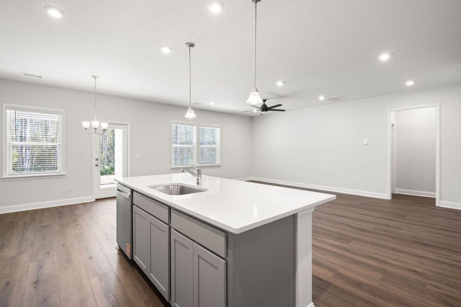 Furnished interior view inside a new home in Waterways, Richmond Hill (Image 17). Furnished interior view inside a new home in Waterways, Richmond Hill (Image 17).