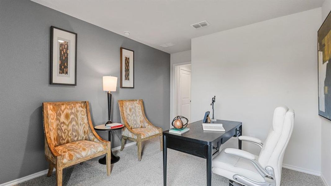 Furnished interior view inside a new home in Rock Creek West, Fort Worth (Image 34).