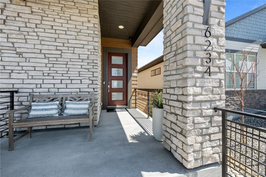 Furnished interior view inside a new home in Painted Prairie, Aurora (Image 11). Furnished interior view inside a new home in Painted Prairie, Aurora (Image 11).