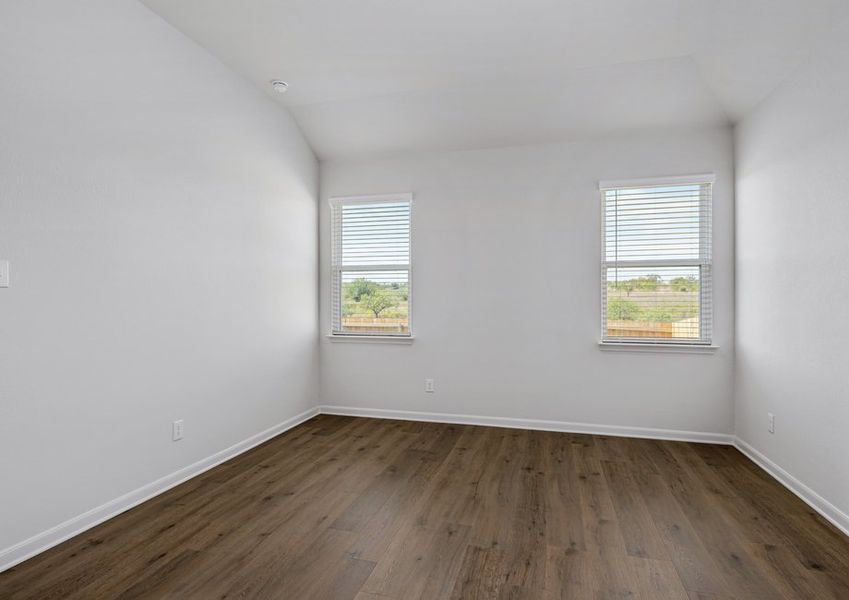 The master bedroom has a large window that lets in great, natural light. The master bedroom has a large window that lets in great, natural light.