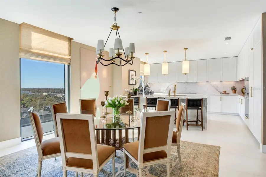 Furnished interior view inside a new home in The Ritz-Carlton Residences, Tampa (Image 50).
