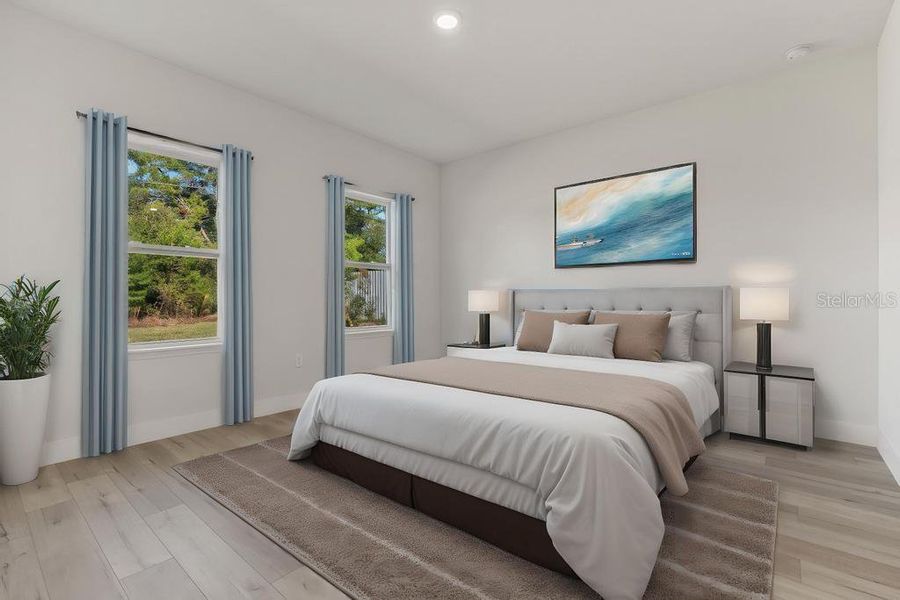 Furnished interior view inside a new home in , Ocala (Image 7).