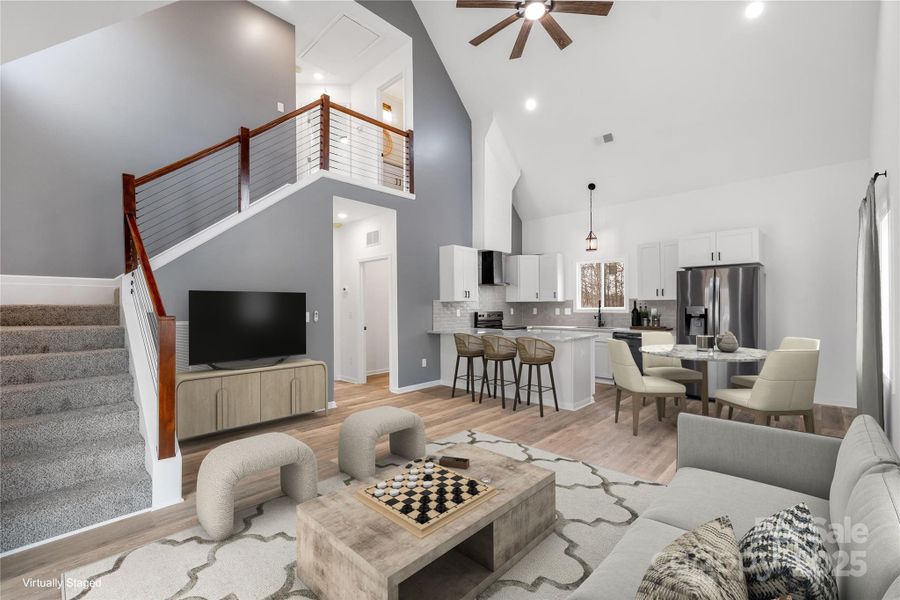 Furnished interior view inside a new home in , Shelby (Image 7).