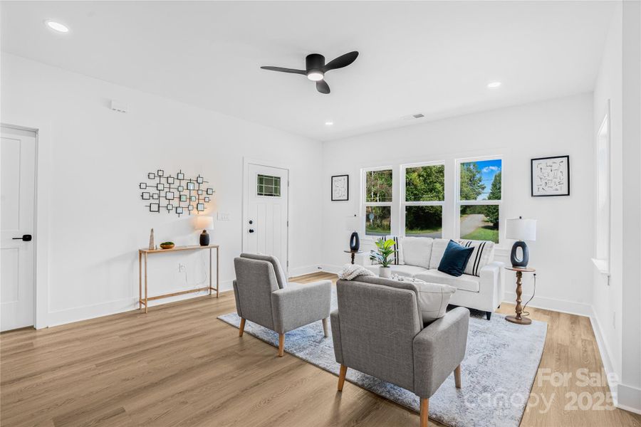 Furnished interior view inside a new home in , Shelby (Image 10). Furnished interior view inside a new home in , Shelby (Image 10).