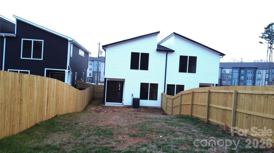 Exterior details and patio area of a home in , Charlotte (Image 3).
